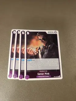 4x Senor Pink OP10-067 R One Piece Royal Blood Playset NM Pack Fresh - Image 1