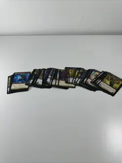 World of Warcraft Trading Card Game Lot Most Double 56 Cards - Image 1