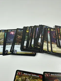 World of Warcraft Trading Card Game Lot Most Double 56 Cards - Image 5
