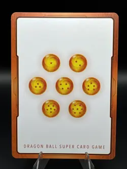 Son Goku E-45 Silver Energy Marker Dragon Ball Manga Booster Card Fusion World - Image 2