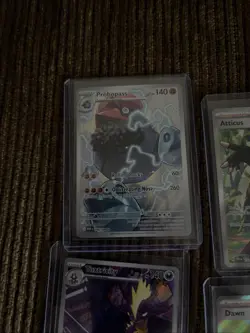 Pokemon 9 Card Lot Support Trainer’s Full Art, Ir, Holo - Image 2