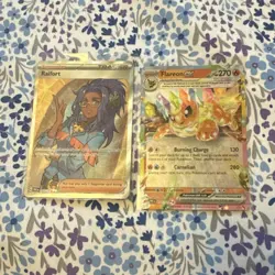 Raifort #142 & Flareon EX #14 2-Card Lot PRE - Pokemon TCG - Image 1