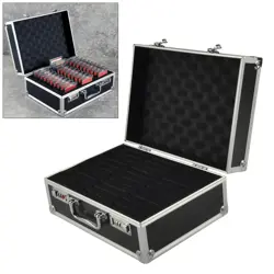 Graded Card Storage Box PSA Slab Holder Waterproof Carrying Case Slotted - Image 2
