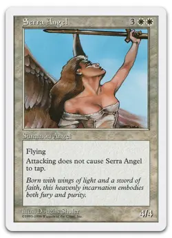 Serra Angel (NM) Anthologies ATH Magic MTG - Image 1