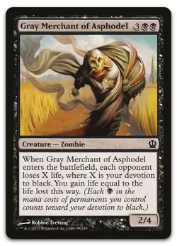 Gray Merchant of Asphodel #89 (NM) Theros THS Magic MTG - Image 1