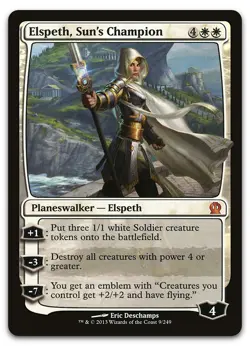 Elspeth, Sun's Champion #9 (LP) Theros THS Magic MTG - Image 1