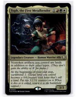 Toph, the First Metalbender (Foil) Avatar: The Last Airbender 247 LP-NM - Image 1