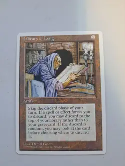 MTG: Library of Leng (LP): Core Set 4th Edition (s) - Image 1