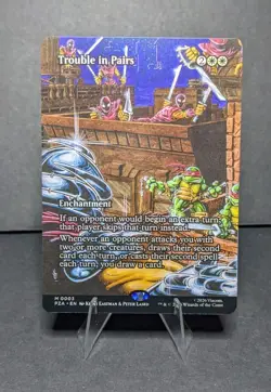 Trouble in Pairs (Borderless) Teenage Mutant Ninja Turtles Source Material... - Image 1