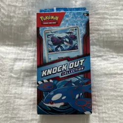 Pokemon TCG *Knock Out Collection* Box Kyogre NEW Factory Sealed! 2 booster pack - Image 1
