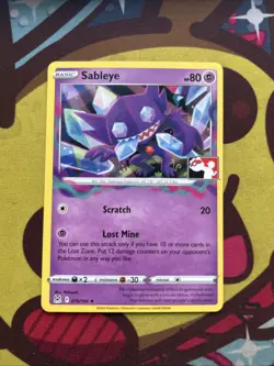Pokemon Sableye 070/196 - Play! Prize pack Series - Non Holo Rare - Image 1