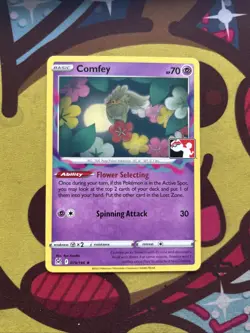 Pokemon Comfey 079/196 - Play! Prize pack Series - Non Holo Rare - Image 1