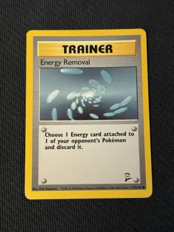 Energy Removal 119/130 - Base Set 2 Pokemon 1 - Image 1