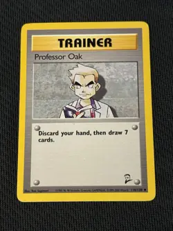 Professor Oak 116/130 - Base Set 2 Pokemon 1 - Image 1