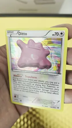 Pokemon TCG Holo Ditto 108/149 (Boundaries Crossed) NM+ - Image 2