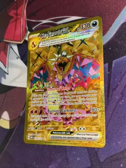 Pokemon TCG Charizard EX #228/197 Sv03: Obsidian Flames - Image 3