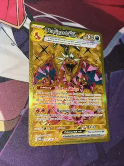 Pokemon TCG Charizard EX #228/197 Sv03: Obsidian Flames - Image 4
