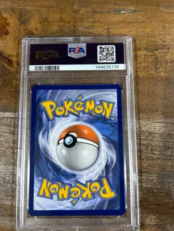 POKEMON 2023 Paldea Evolved Illustration Rare FLAMIGO #227 PSA 8 RARE - Image 2