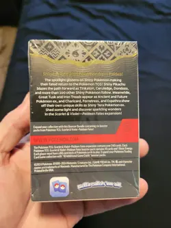 Pokemon Scarlet & Violet Paldean Fates Booster Bundle Box 6 Packs English 2024 - Image 2