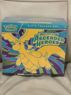 Pokemon TCG - Ascended Heroes - Elite Trainer Box (ETB) - BRAND NEW/SEALED - Image 1