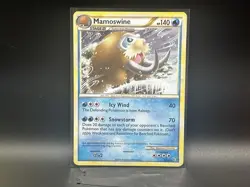 Mamoswine 5/102 Pokemon Triumphant HS Regular Rare Card - Image 1