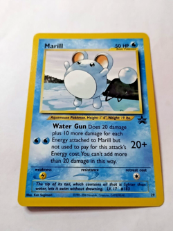 Pokemon TCG Marill Wizards Black Star Promos 29 Regular Promo - Uncirculated - Image 2
