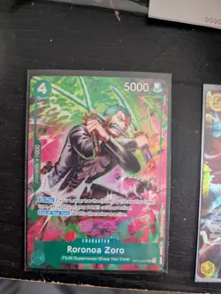 OP15 Roronoa Zoro Treasure Rare TR Super Rare PRERELEASE NM - Image 3