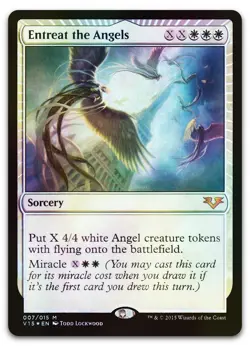 Entreat the Angels #7 (Foil) (NM) From the Vault: Angels V15 Magic MTG - Image 1