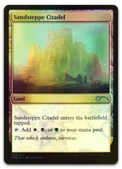 Sandsteppe Citadel #6 (Foil) (NM) Unique and Miscellaneous Promos UMP Magic MTG - Image 1