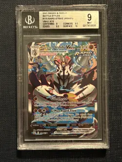 Pokemon TCG Rapid Strike Urshifu VMAX Holo Secret Rare Card 170/163 BGS 9 - Image 1