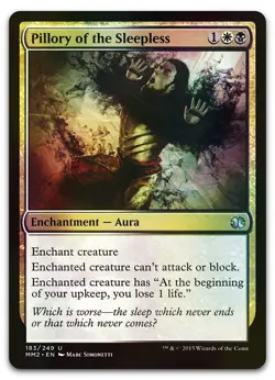 Pillory of the Sleepless #183 (Foil) (NM) Modern Masters 2015 MM2 Magic MTG - Image 1