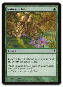 Nature's Claim #171 (LP) Conspiracy CNS Magic MTG - Image 1