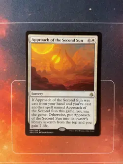 Approach of the Second Sun - Amonkhet - Magic the Gathering - MTG - Image 1