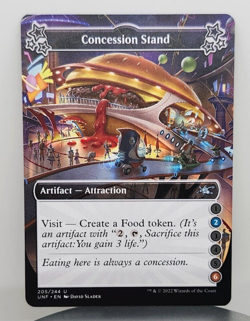 Concession Stand (2-6) - Unfinity (UNF) - 205/244 - MTG - Image 1