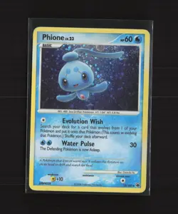 Phione 12/100 Majestic Dawn Holo Rare Pokemon Card - Image 1