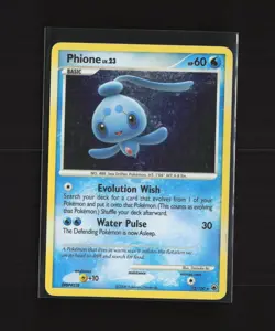 Phione 12/100 Majestic Dawn Holo Rare Pokemon Card - Image 2