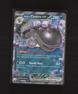 Paldean Clodsire ex 059/091 Paldean Fates Ultra Rare Holo Pokemon Card - Image 4