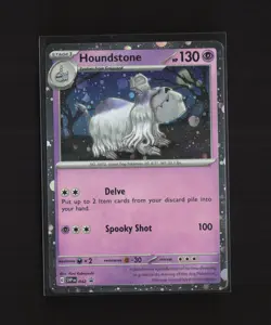 Houndstone SVP042 Black Star Promo Cosmos Holo Pokemon Card - Image 4