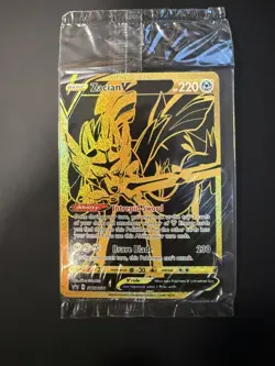 Pokemon 2020 Sword & Shield Zacian V SWSH076 Black Star Promo Sealed - NM - Image 1