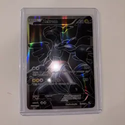 Zekrom 114/114 Black & White Base Full Art Holo Rare Pokemon Card LP+ - Image 1