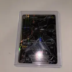 Zekrom 114/114 Black & White Base Full Art Holo Rare Pokemon Card LP+ - Image 2