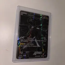 Zekrom 114/114 Black & White Base Full Art Holo Rare Pokemon Card LP+ - Image 3