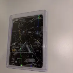 Zekrom 114/114 Black & White Base Full Art Holo Rare Pokemon Card LP+ - Image 4