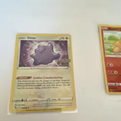 Pokemon Ditto 053/078 Pokemon GO Holo Rare English 70HP - Image 1