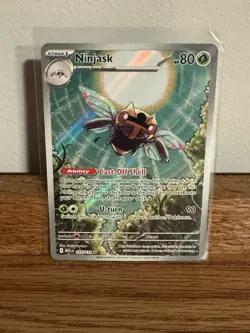 Pokemon Ninjask Illustration Rare Holo 137/132 Me01: Mega Evolution - Image 1