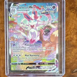 Pokemon Sylveon VMAX Rapid Strike Secret Rare 212/203 Evolving Skies - Image 2