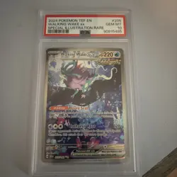 PSA 10 GEM MINT Walking Wake EX SIR 205/162 Temporal Forces 2024 Pokemon - Image 1