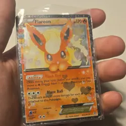 Pokemon Flareon EX Ultra Rare Full Art Holo Generations RC6/RC32 170HP - Image 1