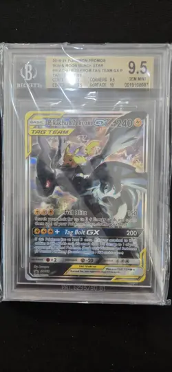 Pokemon TCG Pikachu & Zekrom GX Sm168 BGS 9.5 - Image 1