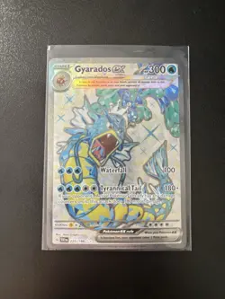 Pokemon TCG Gyarados ex Ultra Rare Full Art Holo 225/198 SV01 300 HP - Image 1